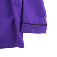 画像6: SOLID PAJAMA SHIRTS PURPLE (6)