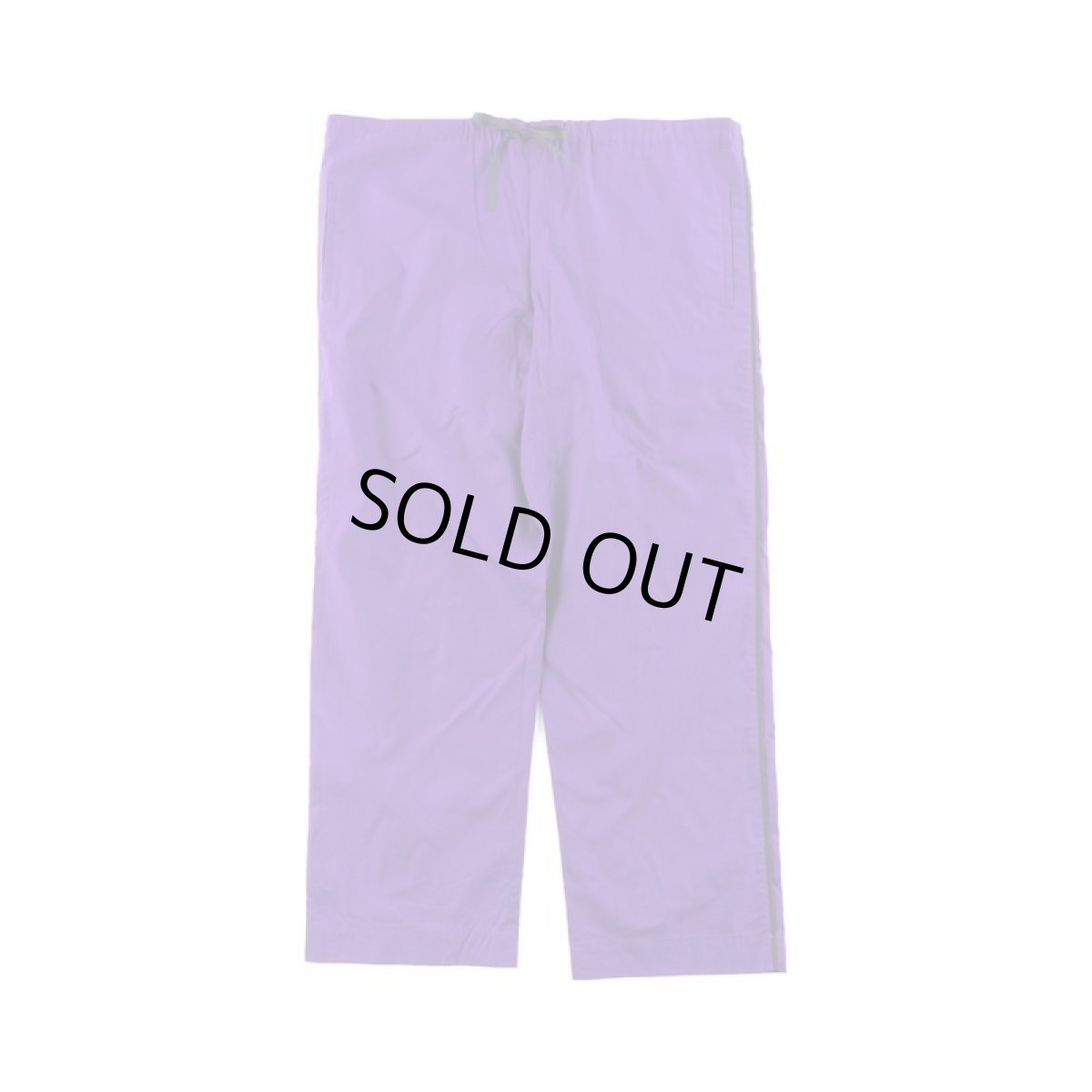 画像1: SOLID PAJAMA PANTS PURPLE (1)