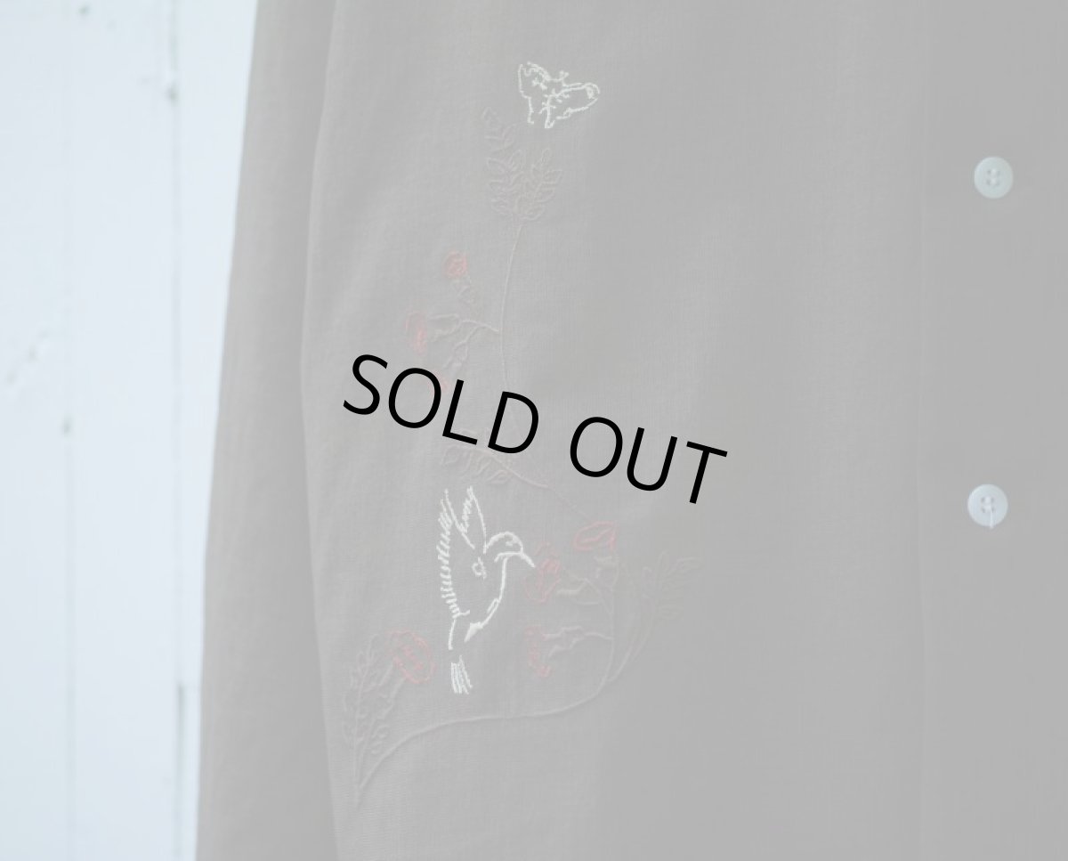 画像15: HUMMINGBIRD LONG SLEEVE SHIRTS OLIVE BROWN (15)