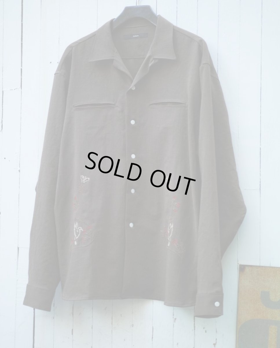 画像9: HUMMINGBIRD LONG SLEEVE SHIRTS OLIVE BROWN (9)