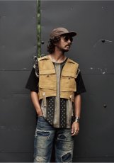 画像10: REBELLION VEST CAMEL (10)