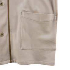 画像4: STRETCH BASEBALL SHIRTS BEIGE (4)