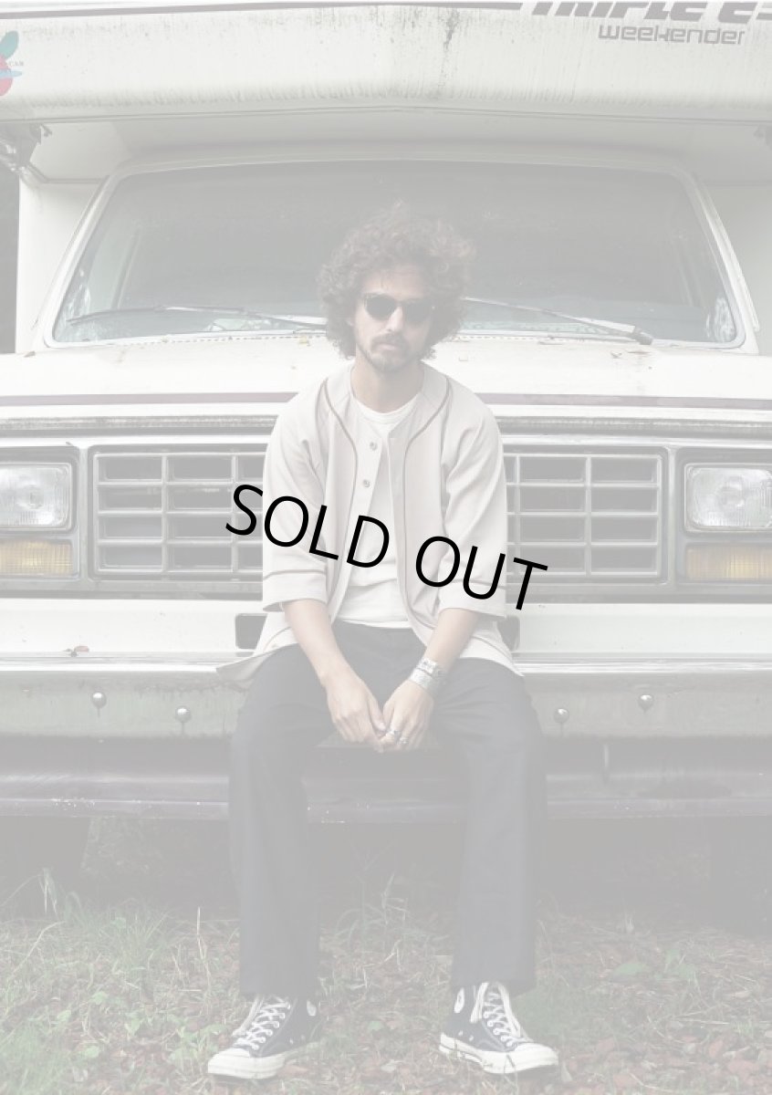 画像7: STRETCH BASEBALL SHIRTS BEIGE (7)