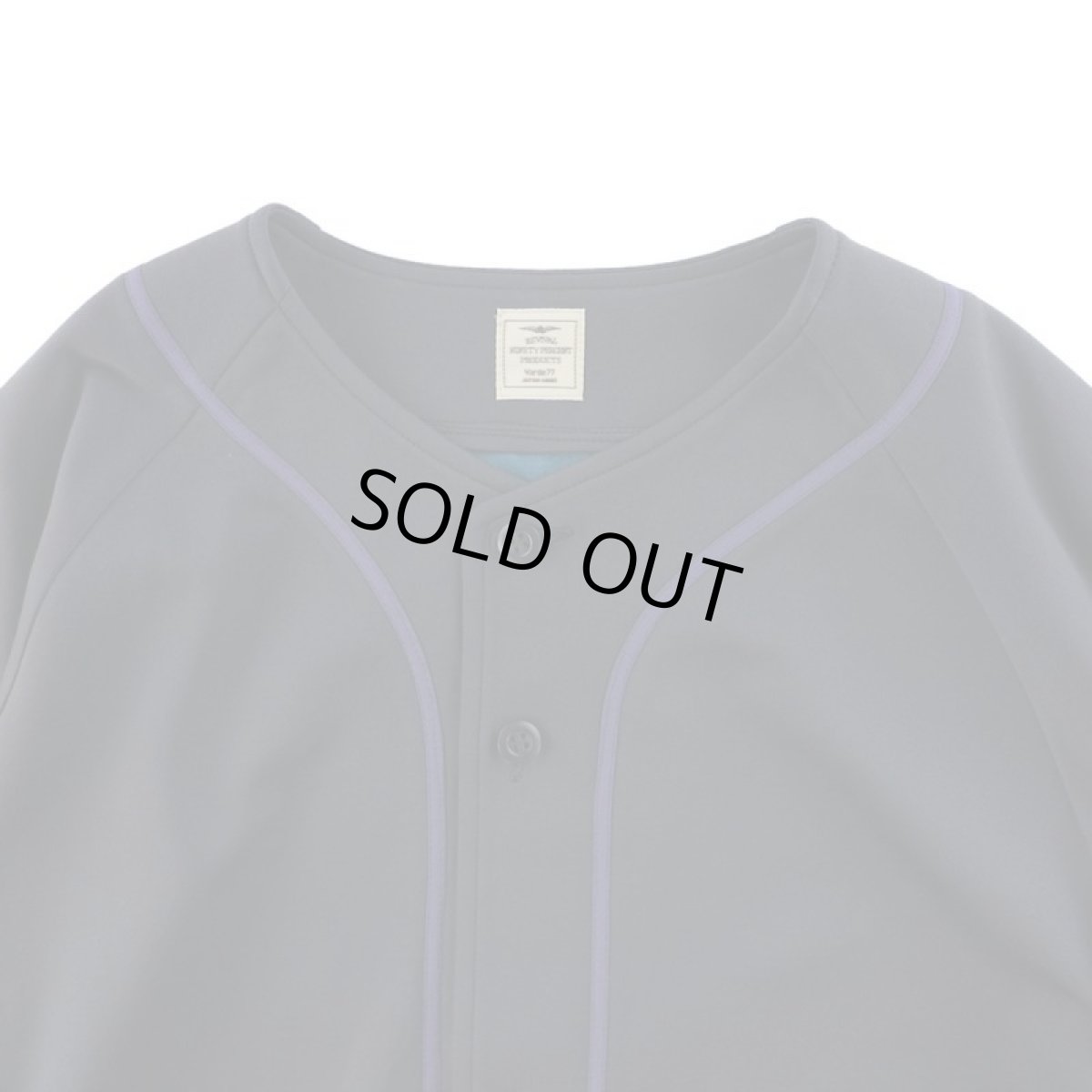 画像2: STRETCH BASEBALL SHIRTS BLACK (2)