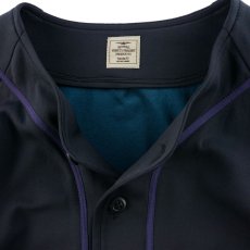 画像6: STRETCH BASEBALL SHIRTS BLACK (6)