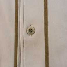 画像3: STRETCH BASEBALL SHIRTS BEIGE (3)