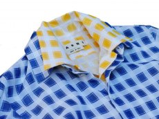 画像3: M A R N I   TRICK SHIRTS BLUECECK/YELLOW CHECK   CUMU0048Q0 (3)