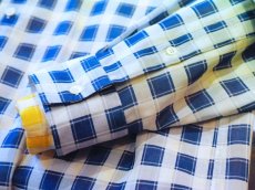 画像8: M A R N I   TRICK SHIRTS BLUECECK/YELLOW CHECK   CUMU0048Q0 (8)