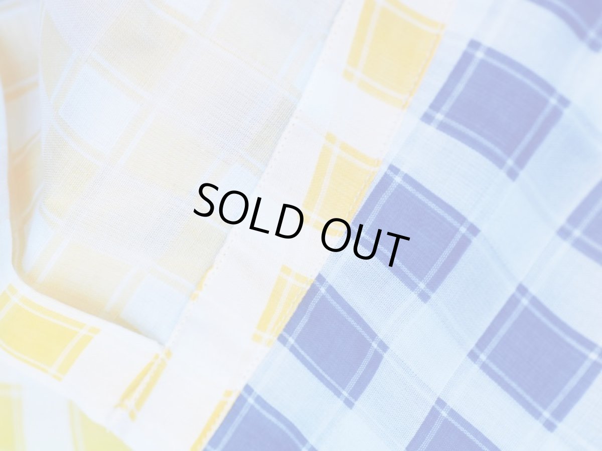 画像6: M A R N I   TRICK SHIRTS BLUECECK/YELLOW CHECK   CUMU0048Q0 (6)