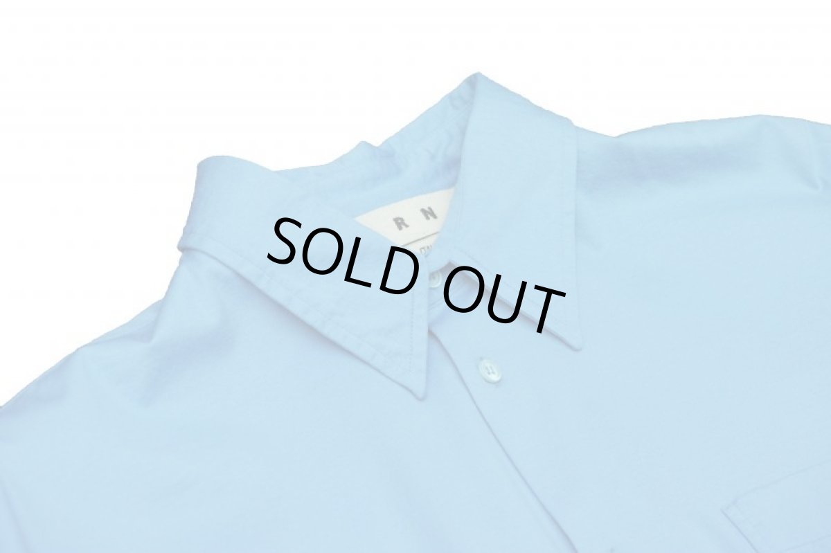 画像2: M A R N I  L/S SHIRTS LIGHT BLUE CUMU0046A0 (2)