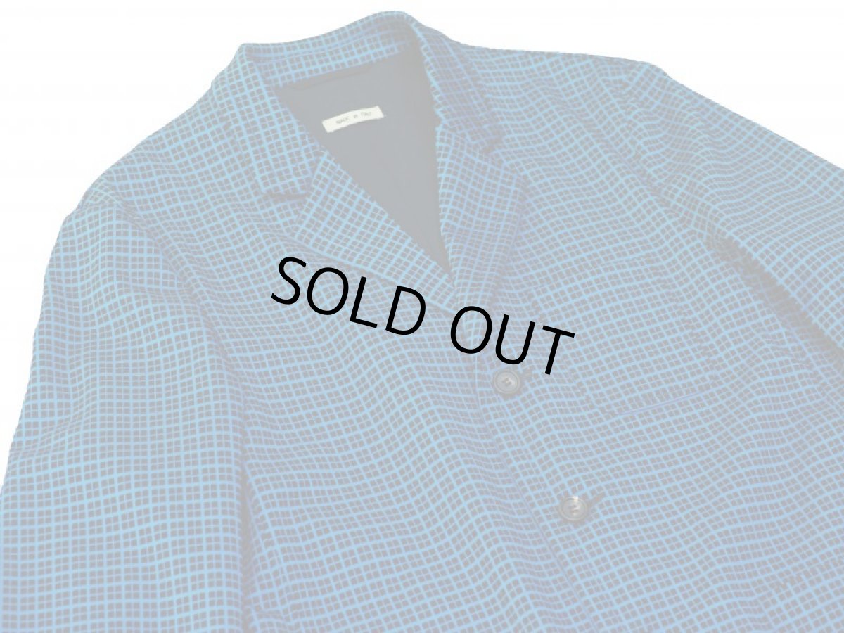 画像6: M A R N I   BLUE BLACK TAILORED JACKET   GUMU0004A0 (6)