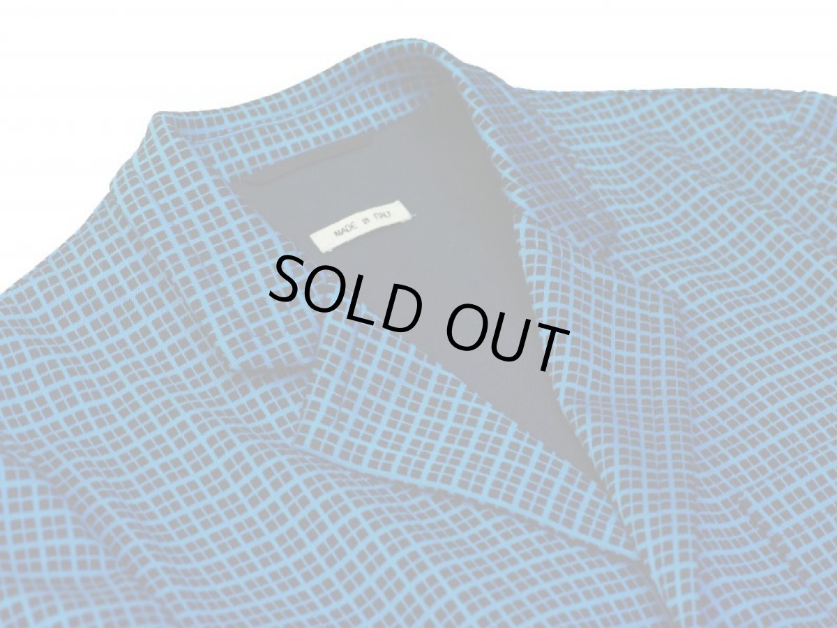 画像2: M A R N I   BLUE BLACK TAILORED JACKET   GUMU0004A0 (2)