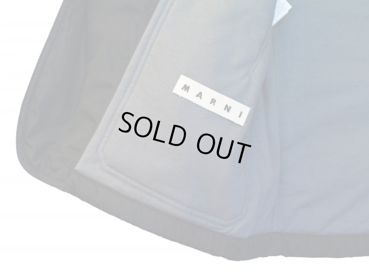 画像8: M A R N I 　BLACK TAILORED JACKET　　　　　GUMU0019W0 (8)