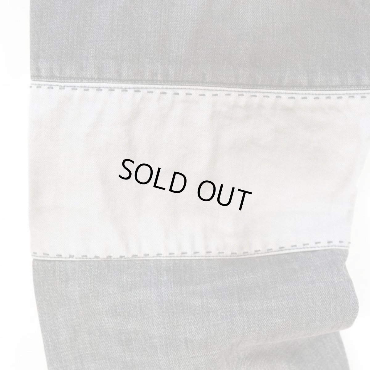 画像12: ＜限定商品＞VARDE77" BLACK" PATCHWORK DAMAGE DENIM　PANTS (12)