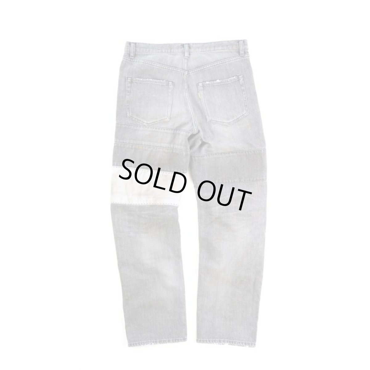 画像13: ＜限定商品＞VARDE77" BLACK" PATCHWORK DAMAGE DENIM　PANTS (13)