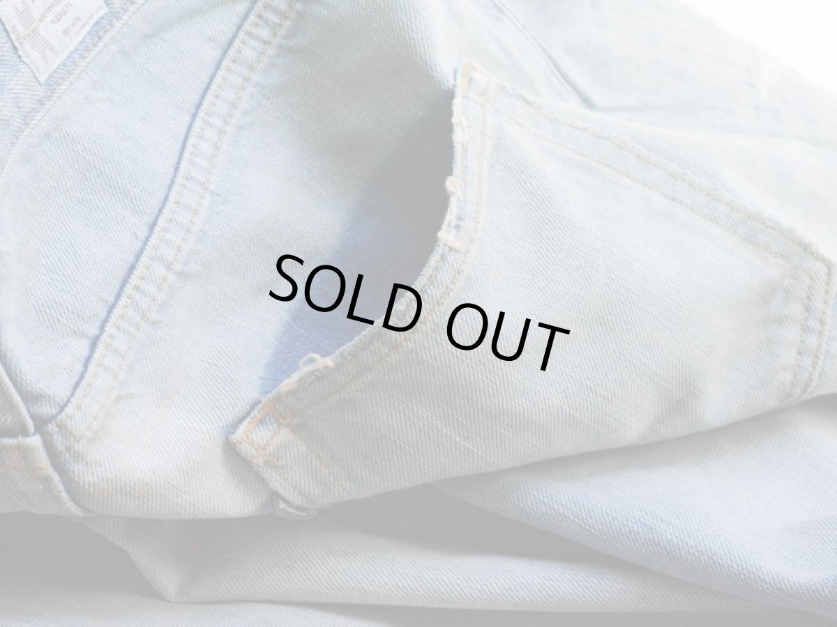 画像16: MODERATE DAMAGE&REPAIR DENIM PANTS (16)