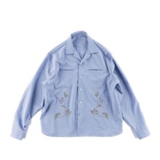 画像1: HUMMINGBIRD LONG SLEEVE SHIRTS LIGHT BLUE (1)