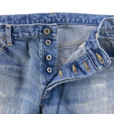 画像7: MODERATE DAMAGE&REPAIR DENIM PANTS (7)