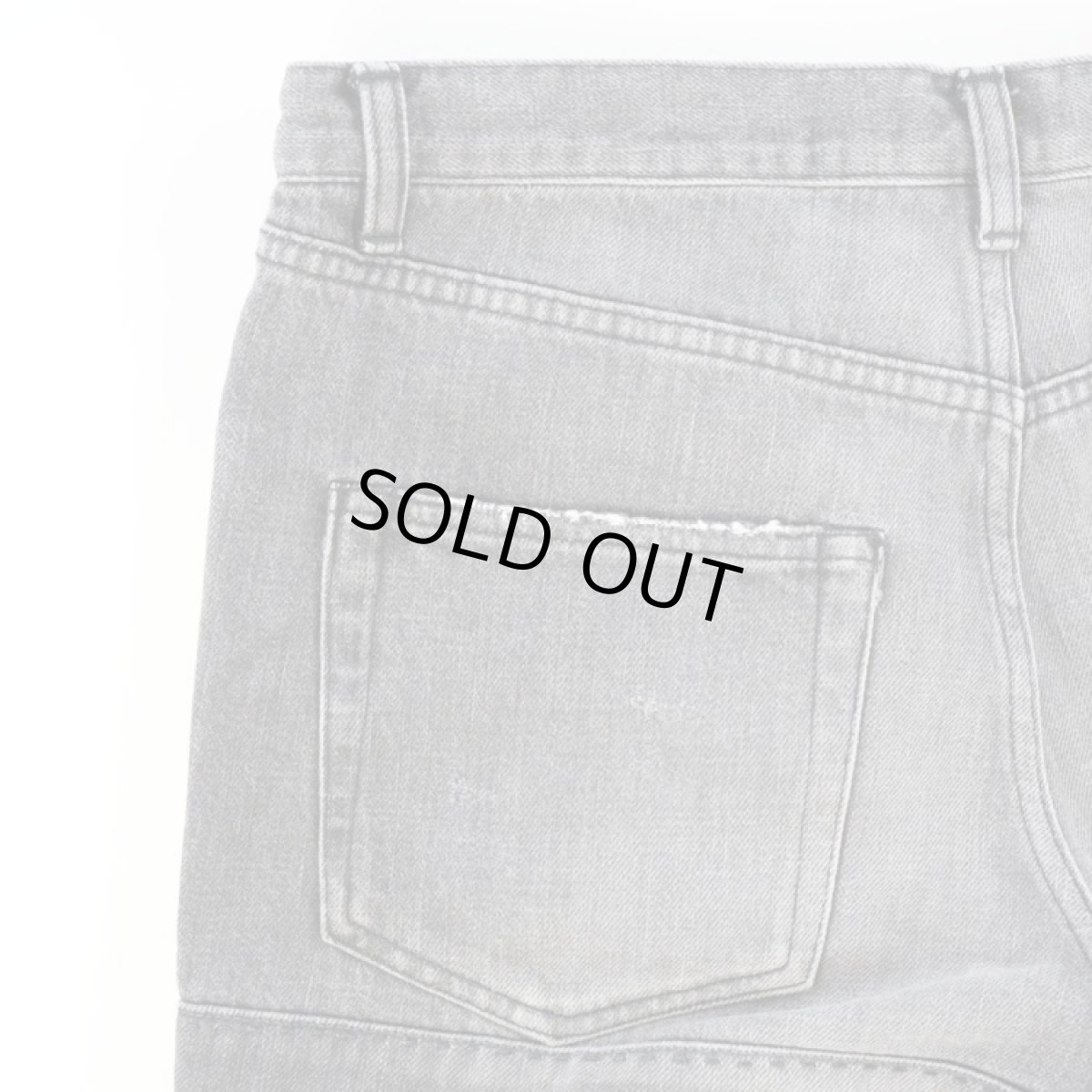 画像11: ＜限定商品＞VARDE77" BLACK" PATCHWORK DAMAGE DENIM　PANTS (11)