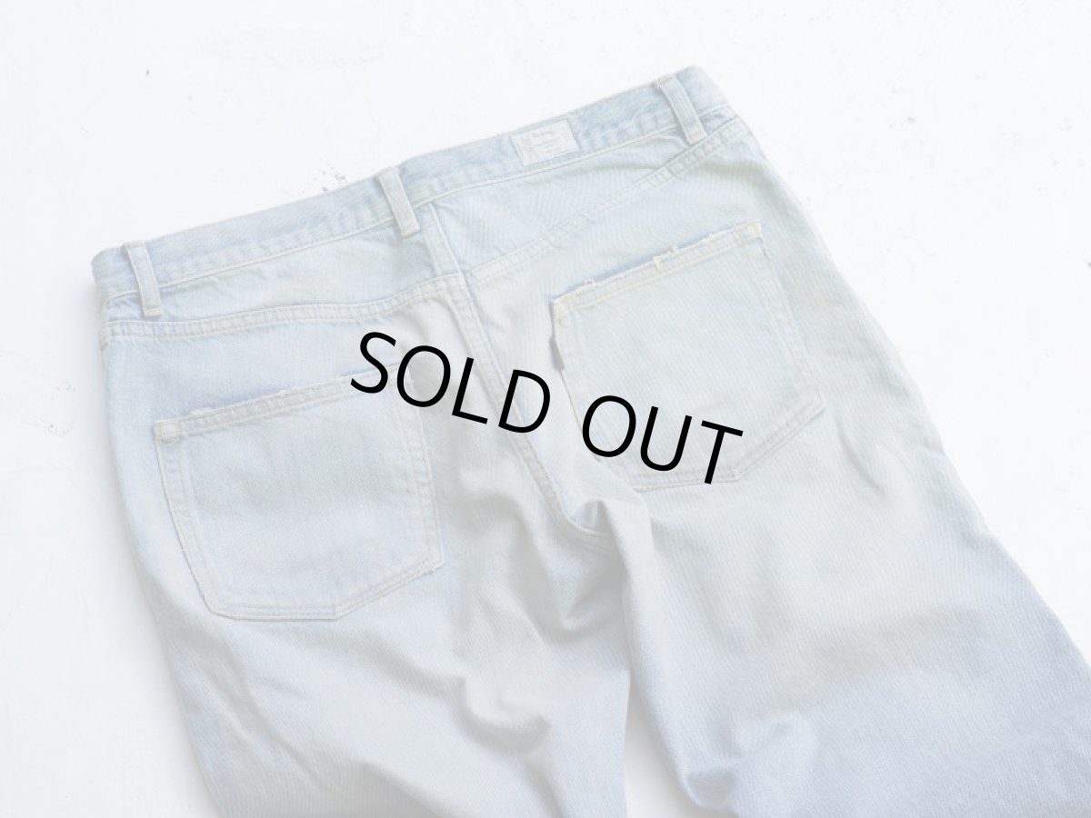 画像15: MODERATE DAMAGE&REPAIR DENIM PANTS (15)