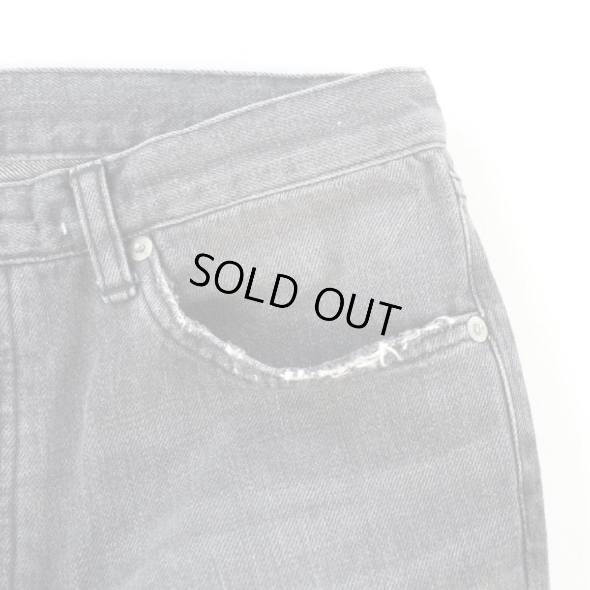 画像6: ＜限定商品＞VARDE77" BLACK" PATCHWORK DAMAGE DENIM　PANTS (6)