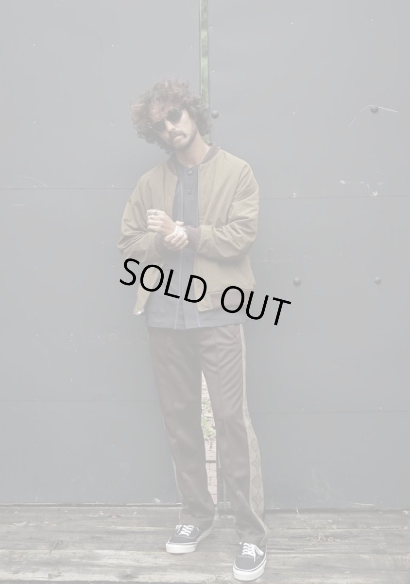 画像8: VARDE77 THE SOURCE TRACK PANTS BROWN (8)