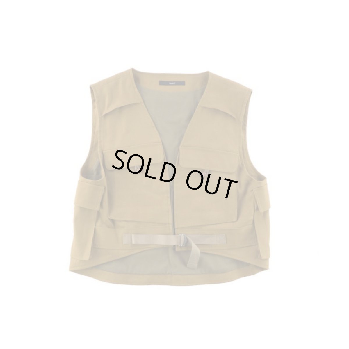 画像1: REBELLION VEST CAMEL (1)