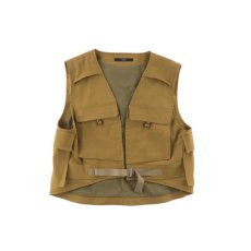 画像1: REBELLION VEST CAMEL (1)