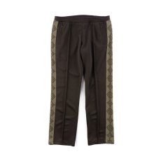 画像1: VARDE77 THE SOURCE TRACK PANTS BROWN (1)