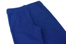 画像11: M A R N I   OTTON DRILL VOLUME PANTS BLEU ROYAL PUMU0027A0　 (11)