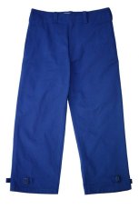 画像1: M A R N I   OTTON DRILL VOLUME PANTS BLEU ROYAL PUMU0027A0　 (1)