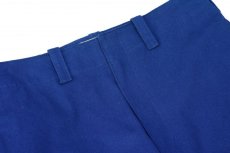 画像2: M A R N I   OTTON DRILL VOLUME PANTS BLEU ROYAL PUMU0027A0　 (2)