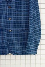 画像13: M A R N I   BLUE BLACK TAILORED JACKET   GUMU0004A0 (13)