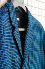 画像11: M A R N I   BLUE BLACK TAILORED JACKET   GUMU0004A0 (11)