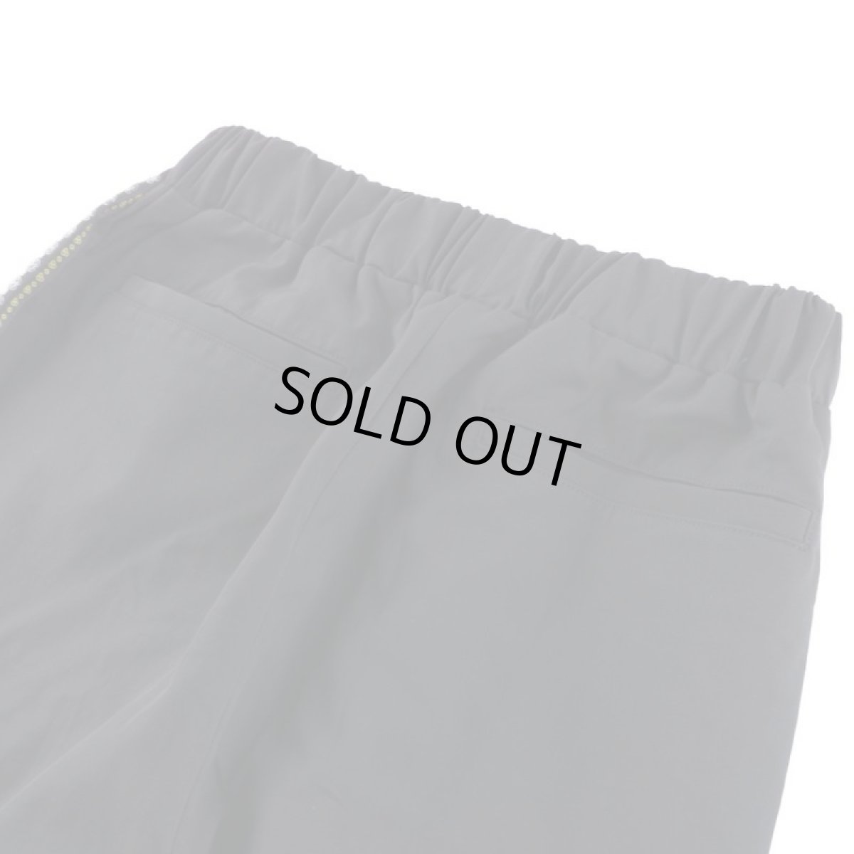 画像7: VINTAGE TEXTILE BLACK ALOHA LINE EASY PANTS (7)