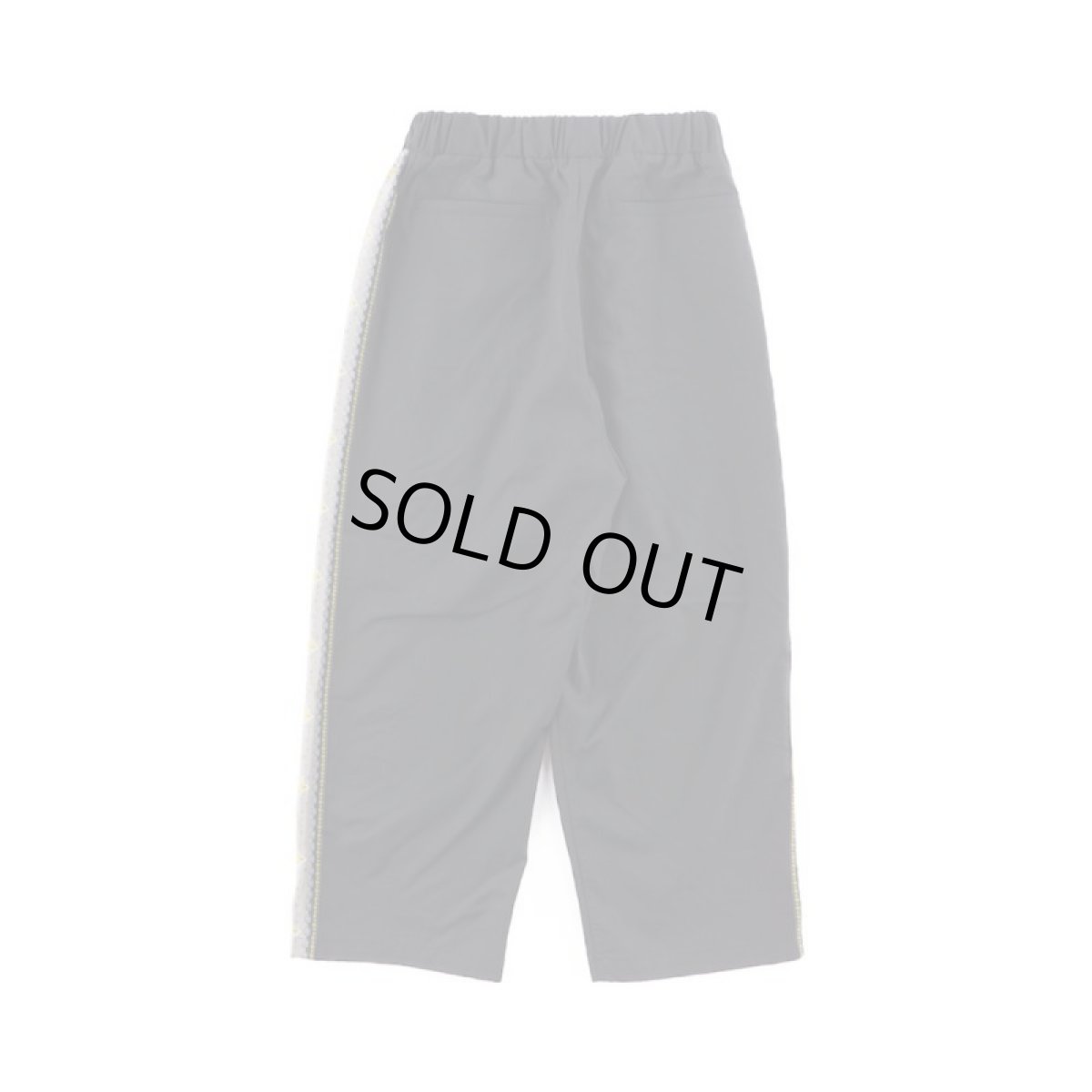 画像6: VINTAGE TEXTILE BLACK ALOHA LINE EASY PANTS (6)