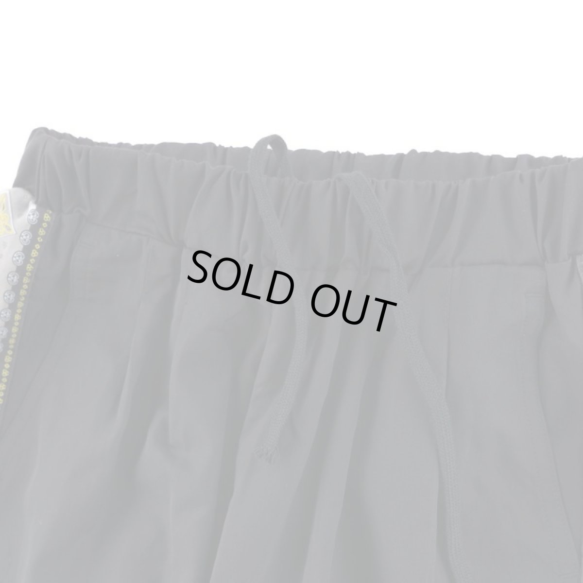 画像5: VINTAGE TEXTILE BLACK ALOHA LINE EASY PANTS (5)