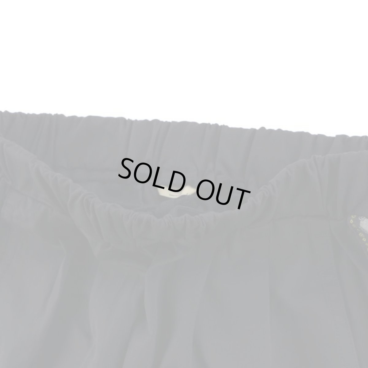 画像4: VINTAGE TEXTILE BLACK ALOHA LINE EASY PANTS (4)