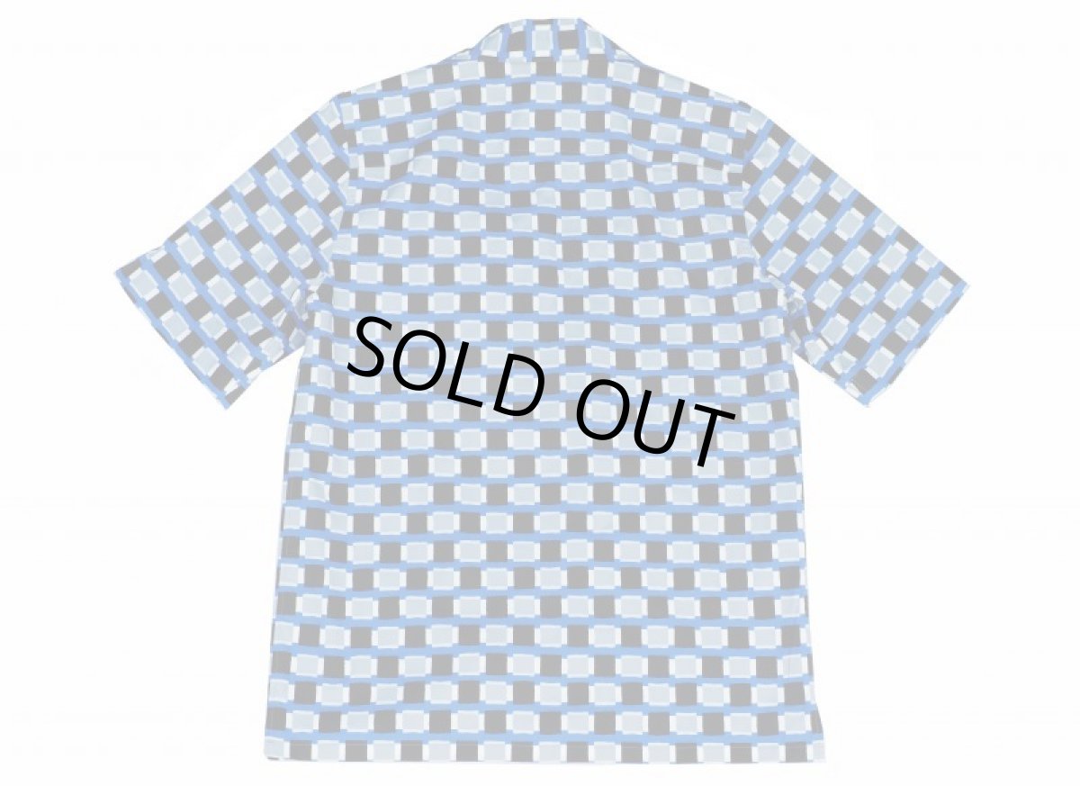画像5: M A R N I S/S SHIRTS BLUE BLACK  CUMU0053A0  (5)