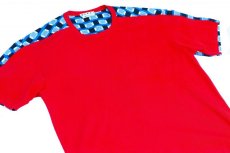 画像2: M A R N I HALF T-HIRTS RED CHECK HUMU0009Q0 (2)