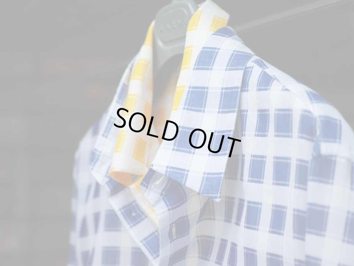 画像12: M A R N I   TRICK SHIRTS BLUECECK/YELLOW CHECK   CUMU0048Q0 (12)