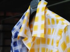 画像15: M A R N I   TRICK SHIRTS BLUECECK/YELLOW CHECK   CUMU0048Q0 (15)