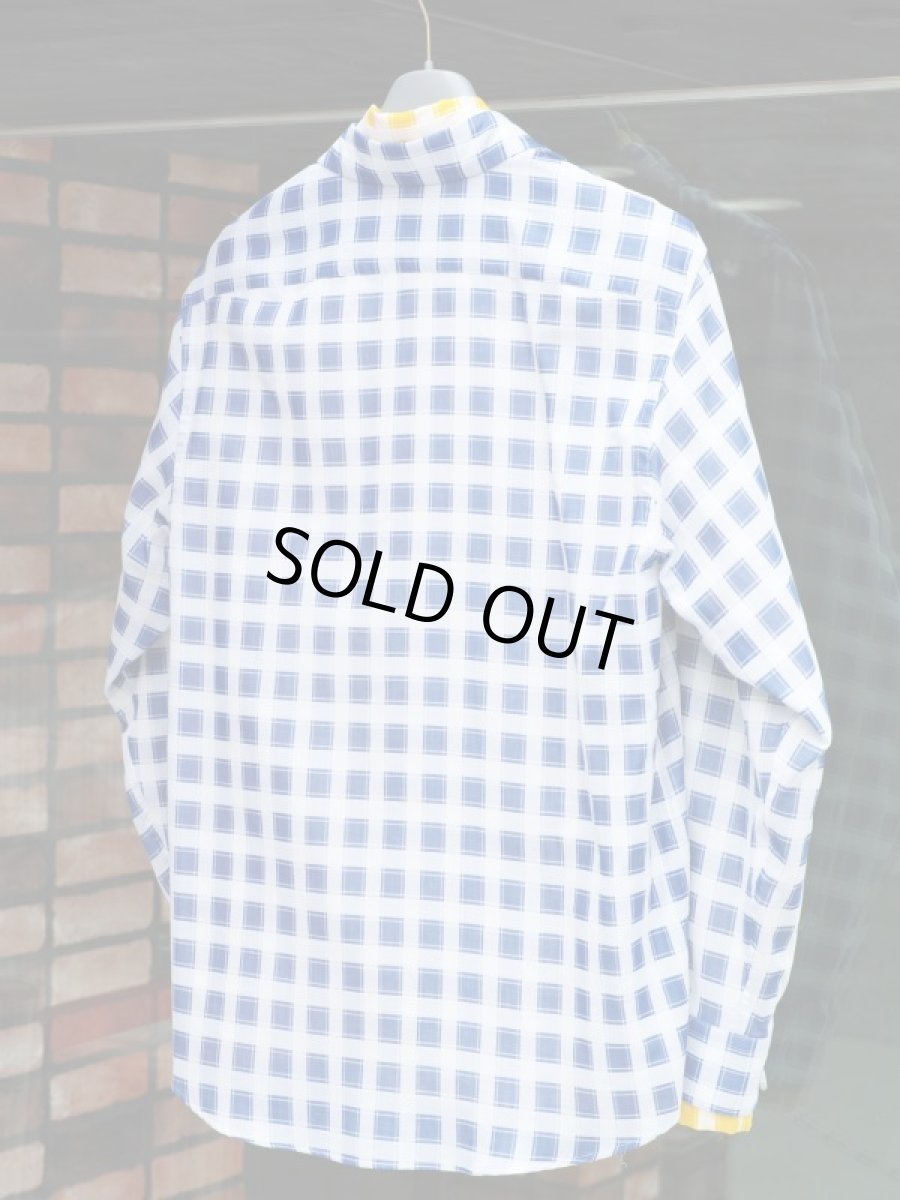 画像10: M A R N I   TRICK SHIRTS BLUECECK/YELLOW CHECK   CUMU0048Q0 (10)