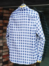 画像10: M A R N I   TRICK SHIRTS BLUECECK/YELLOW CHECK   CUMU0048Q0 (10)