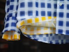 画像13: M A R N I   TRICK SHIRTS BLUECECK/YELLOW CHECK   CUMU0048Q0 (13)