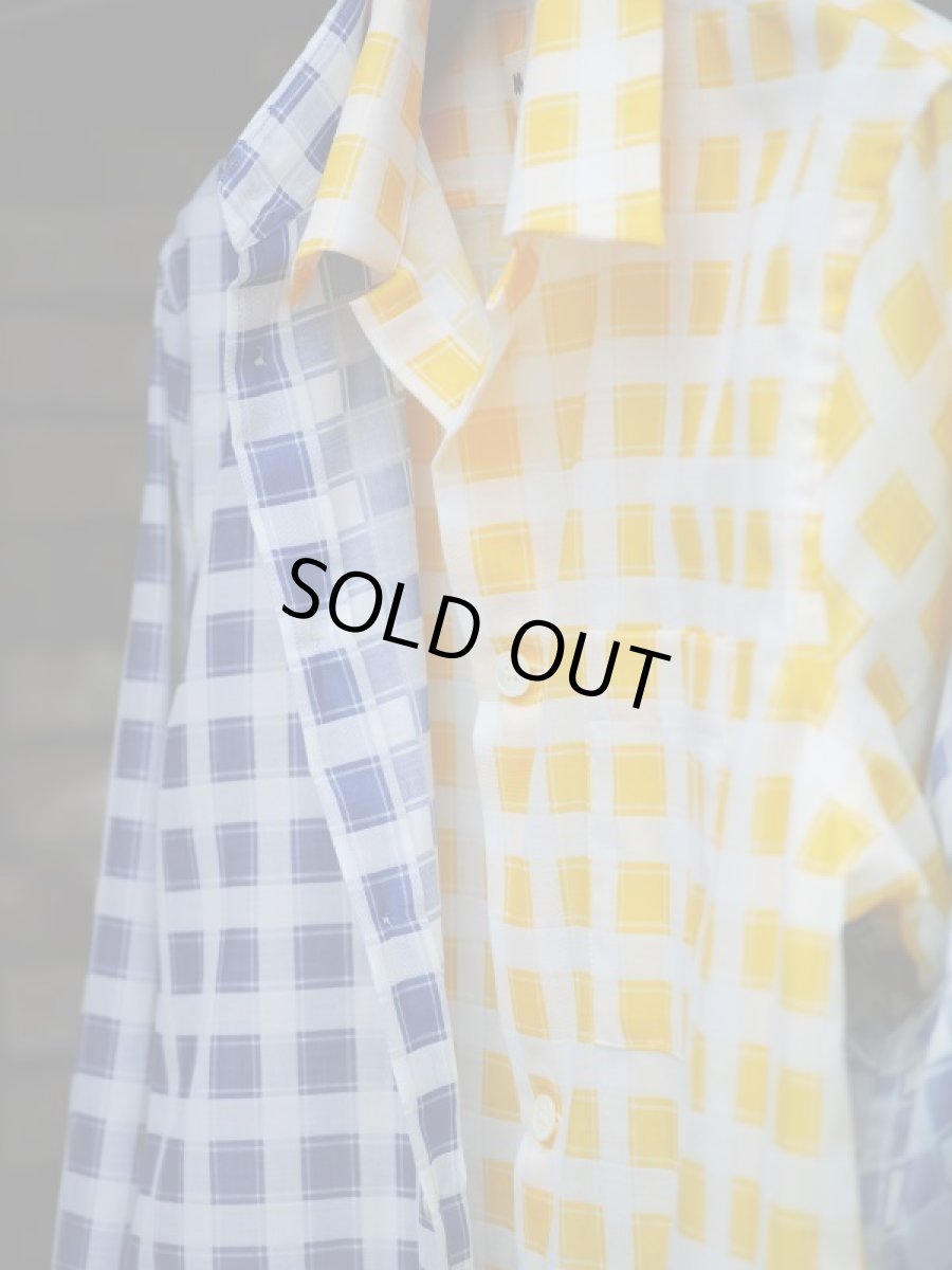 画像17: M A R N I   TRICK SHIRTS BLUECECK/YELLOW CHECK   CUMU0048Q0 (17)