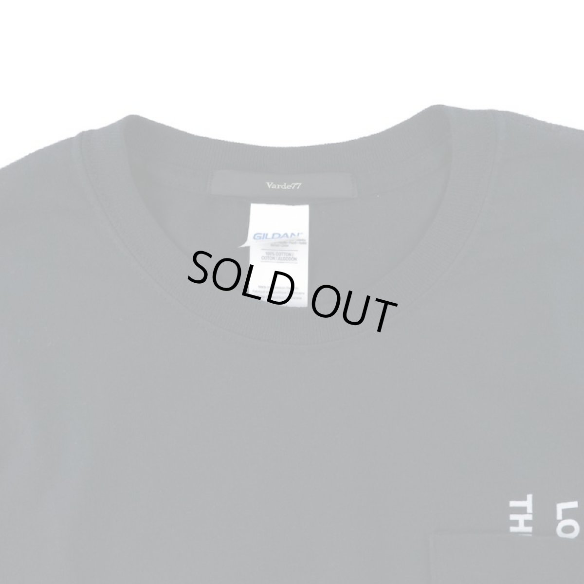 画像2: THE BACK T-SHIRTS BLACK (2)