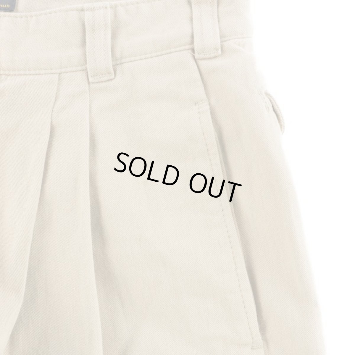 画像4: 60' FRENCH TYPE CHINO SHORT PANTS (4)