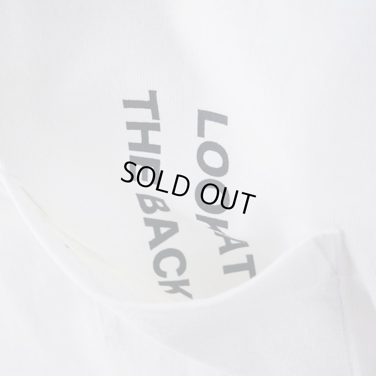 画像5: THE BACK T-SHIRTS WHITE (5)