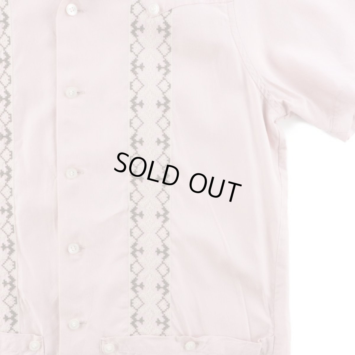 画像3: COLOR SCHEME VINTAGE CUBA SHIRTS PINK (3)